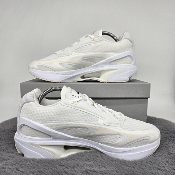 New adidas by Stella McCartney Sportswear 2000 White Women's Shoes Size 7.5 - Picture 4 of 8